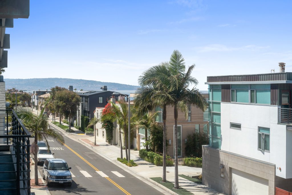 The 100 block at The Strand in the Manhattan Beach Sand Section