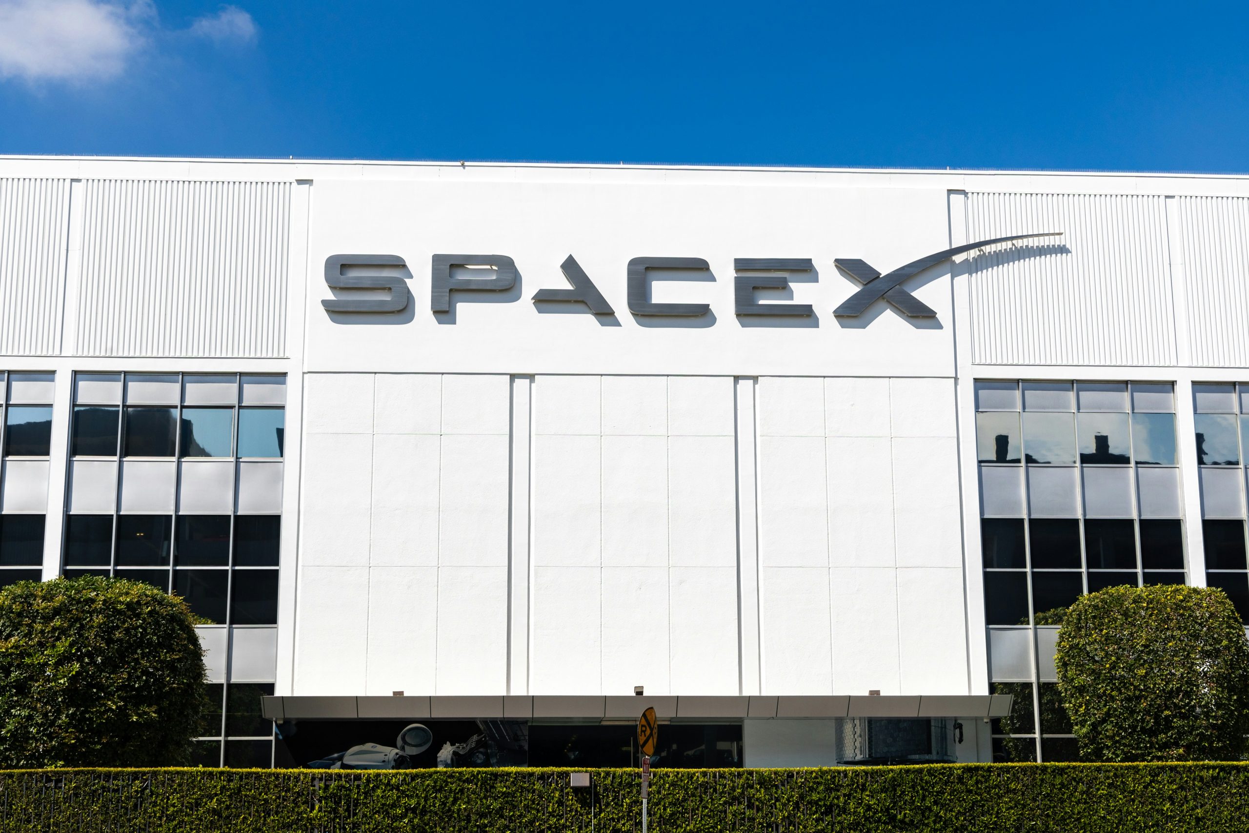 The SpaceX facility on Rocket Road in Hawthorne in the South Bay of Los Angeles